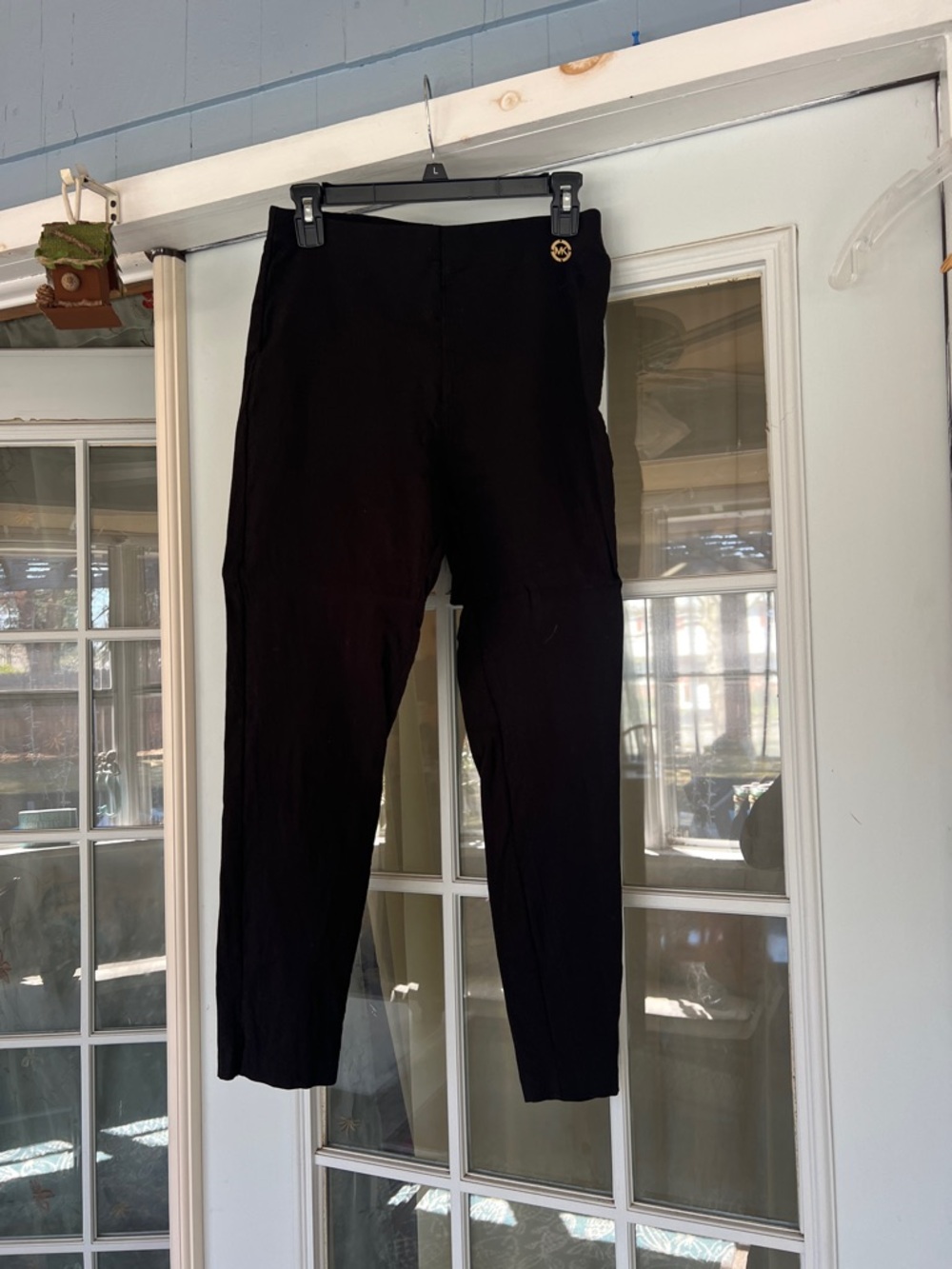 Michael Kors Black womens Stretch Dress Pants